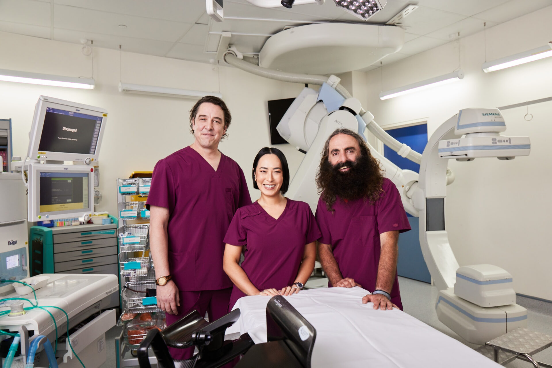 Samuel Johnson, Melissa Leong and Costa Georgiadis_St Vincent's Hospital, Sydney