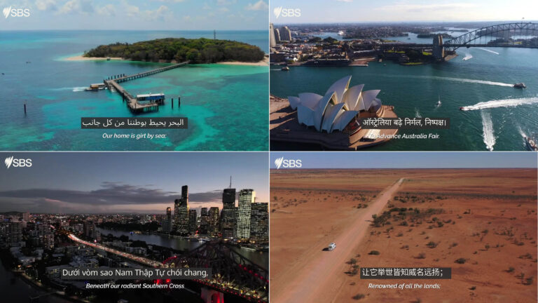 The full suite of Australian National Anthem and Citizenship Pledge language resources can be accessed at www.sbs.com.au/anthem