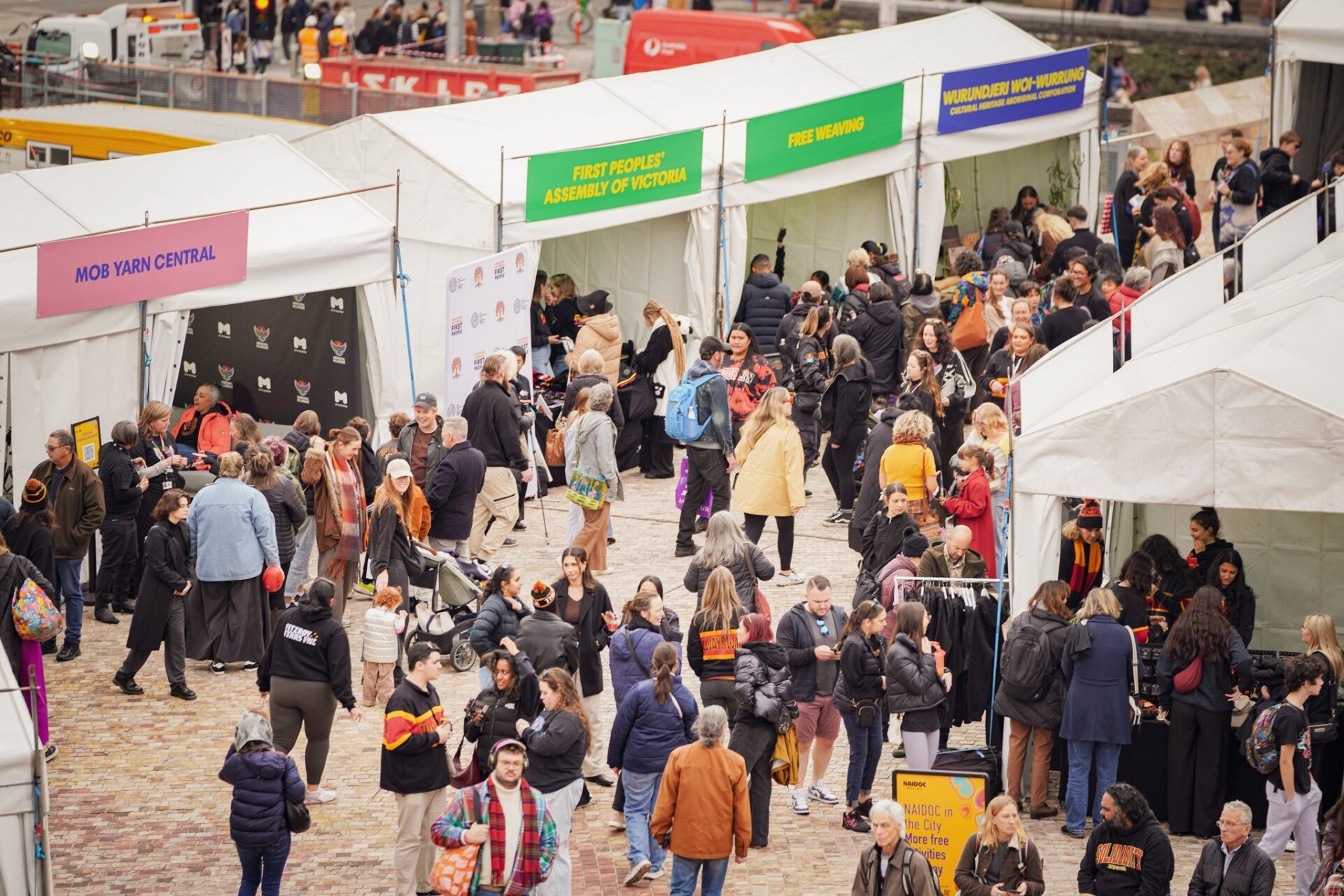 KHT NAIDOC Week First Peoples Art and Design Market, 2025. Photo by Josh Deane (1)