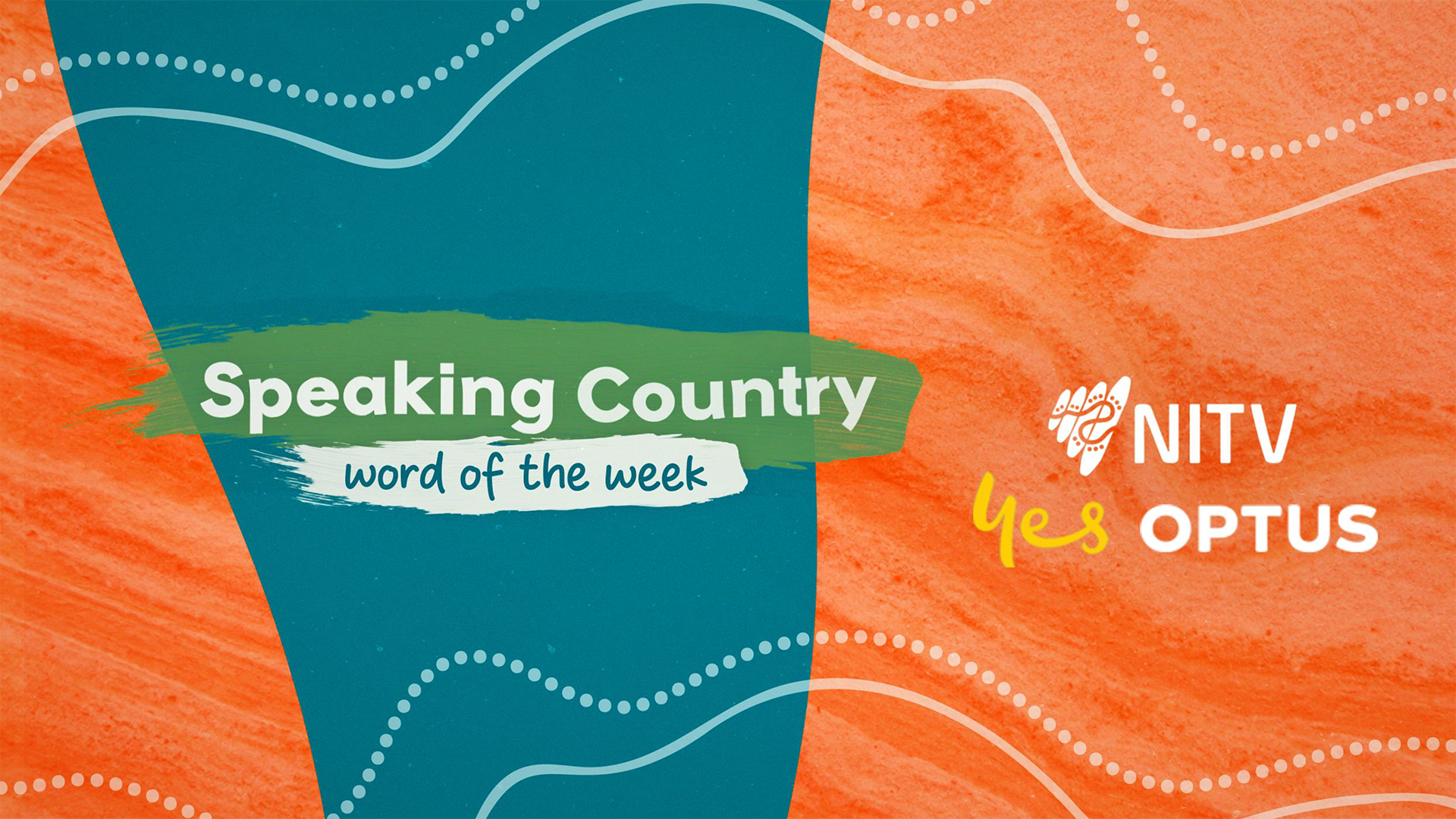Optus Speaking Country Word of the Week