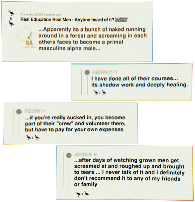 A series of posts from Reddit about Real Education